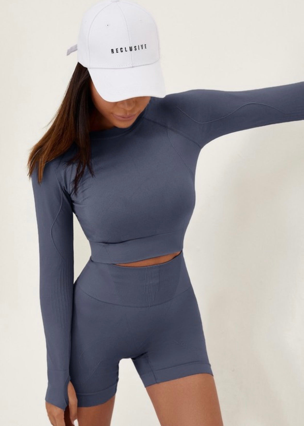 Perfect Pilates Fit|2pc set-cloud gray
