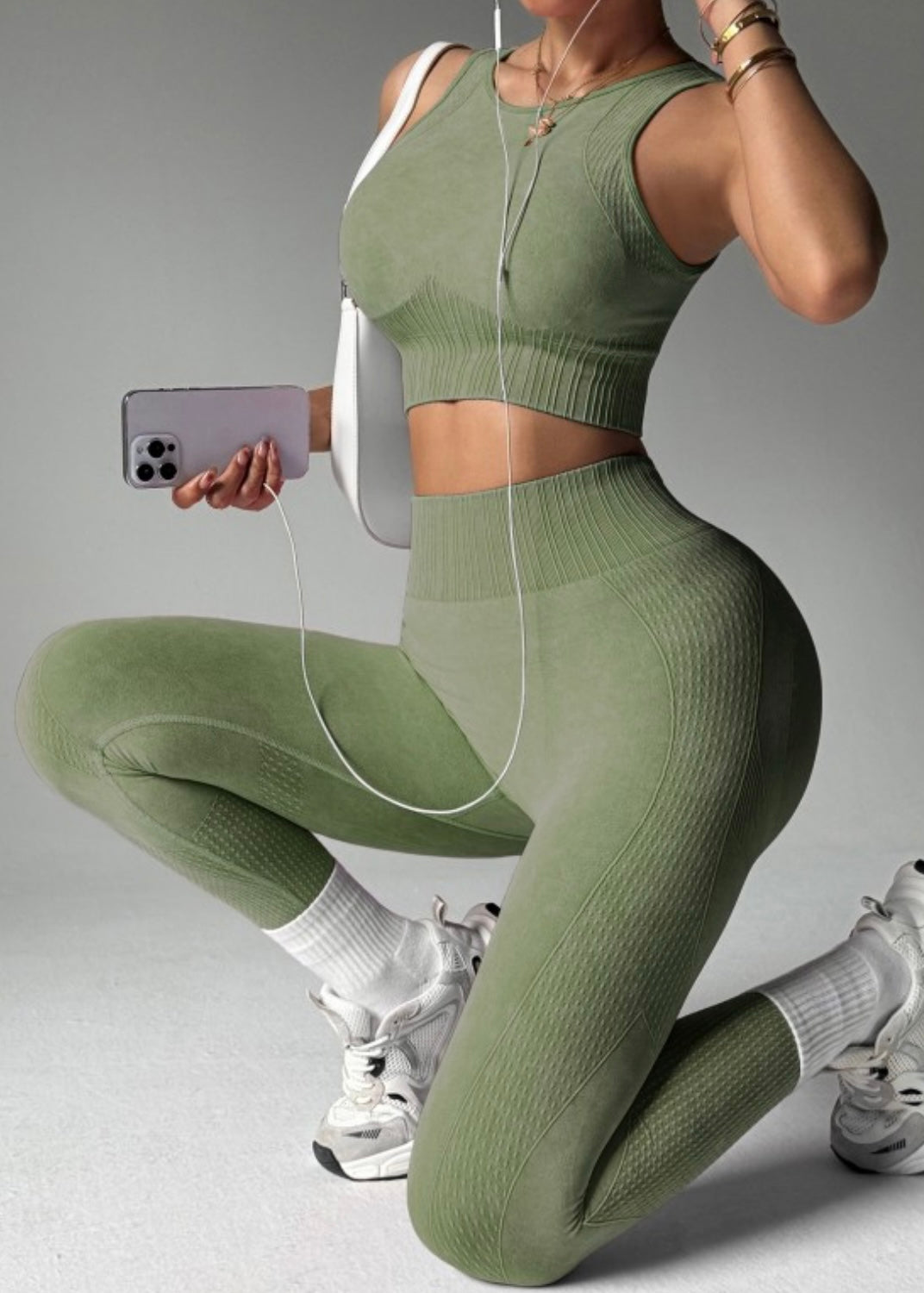 Active Mami Miami|crop+legging set