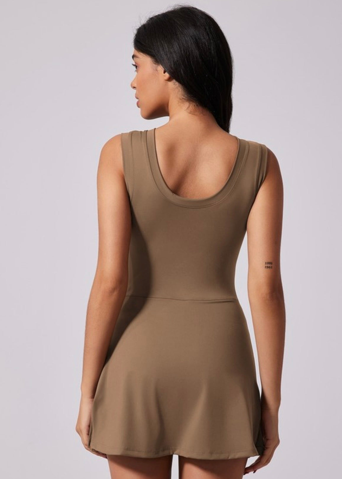 Ritzy Racquet Club|3n1 dress-latte
