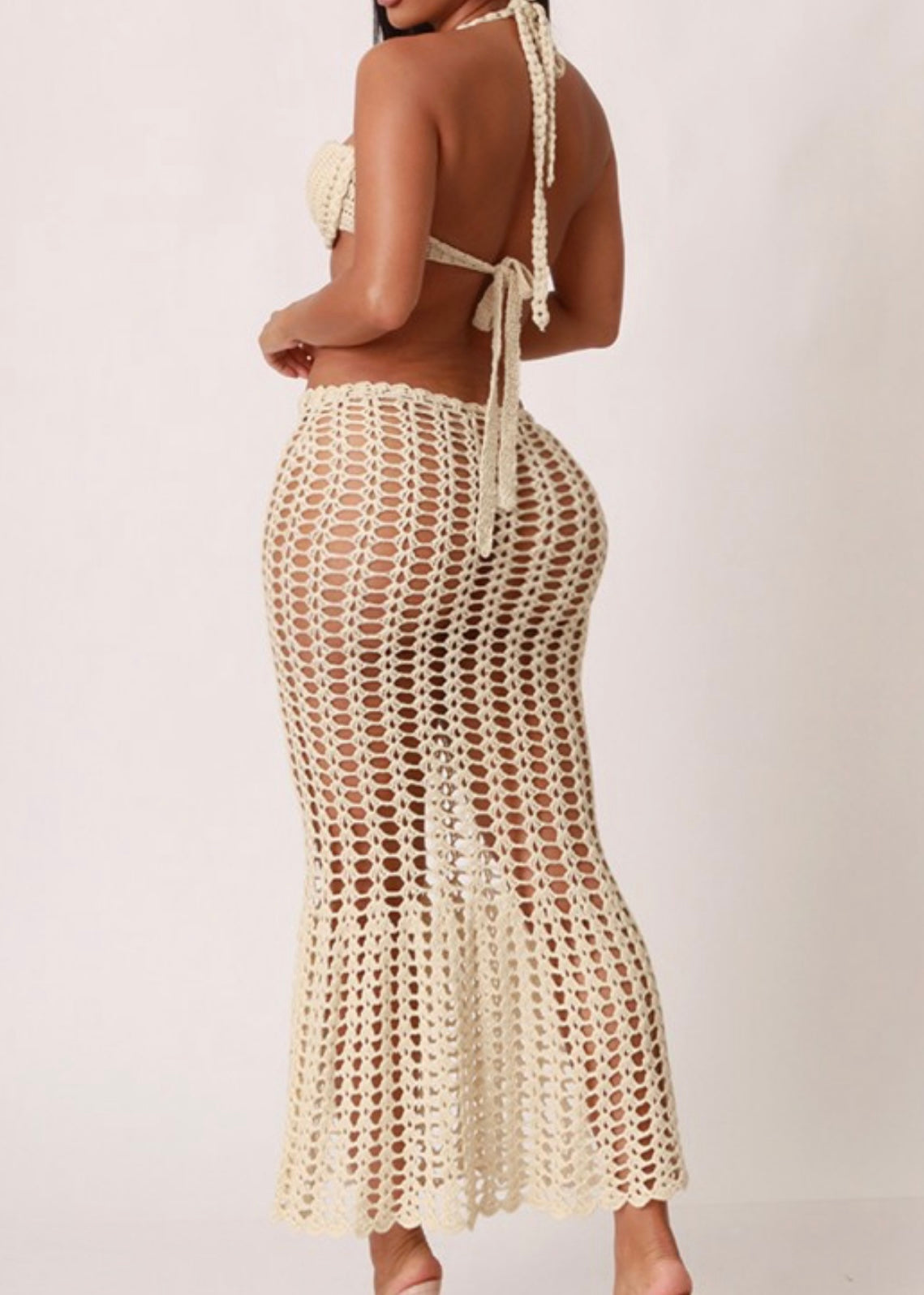 Bali Baecation|crop+midi-skirt